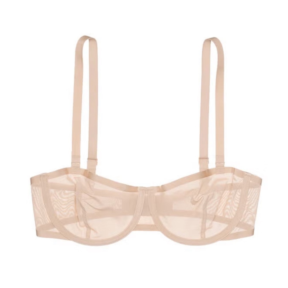 CUUP Balconette Bra Set in Sand